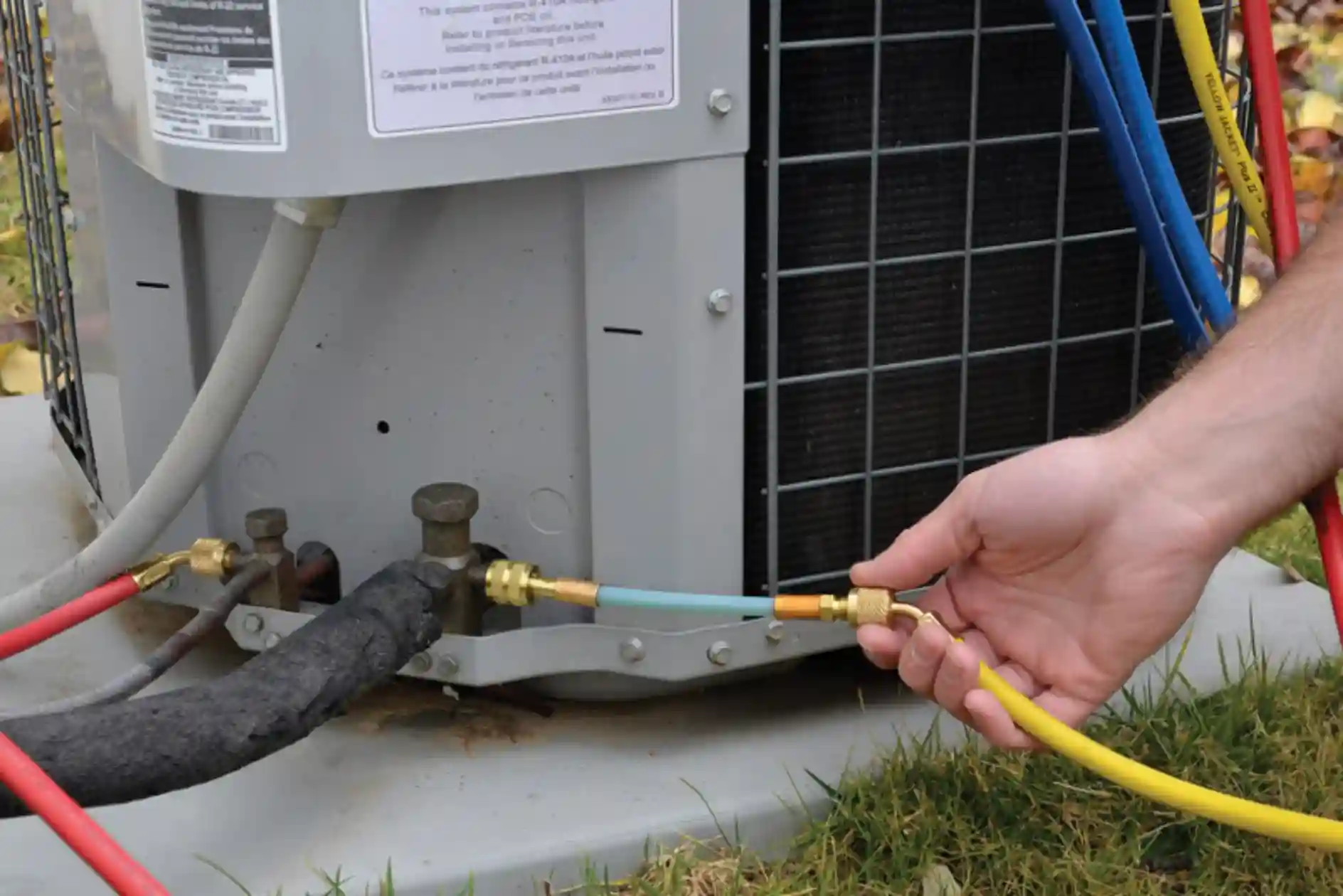AC Suction Line Sweating