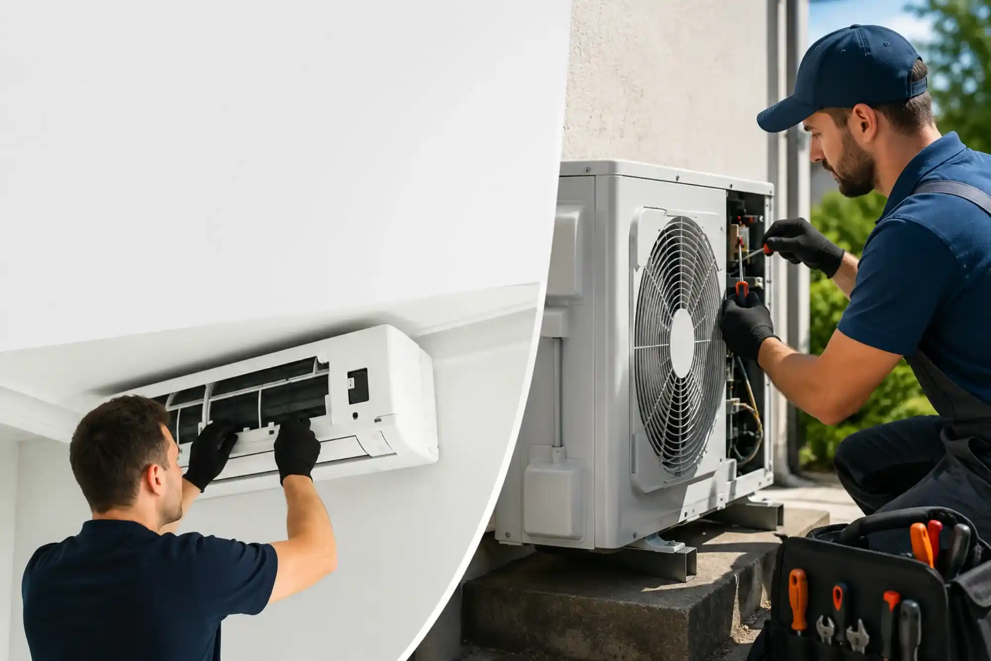 Indoor and Outdoor AC Unit Repair