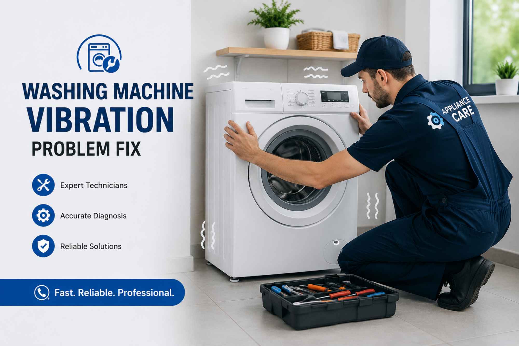 Washing Machine Vibration Problem Fix