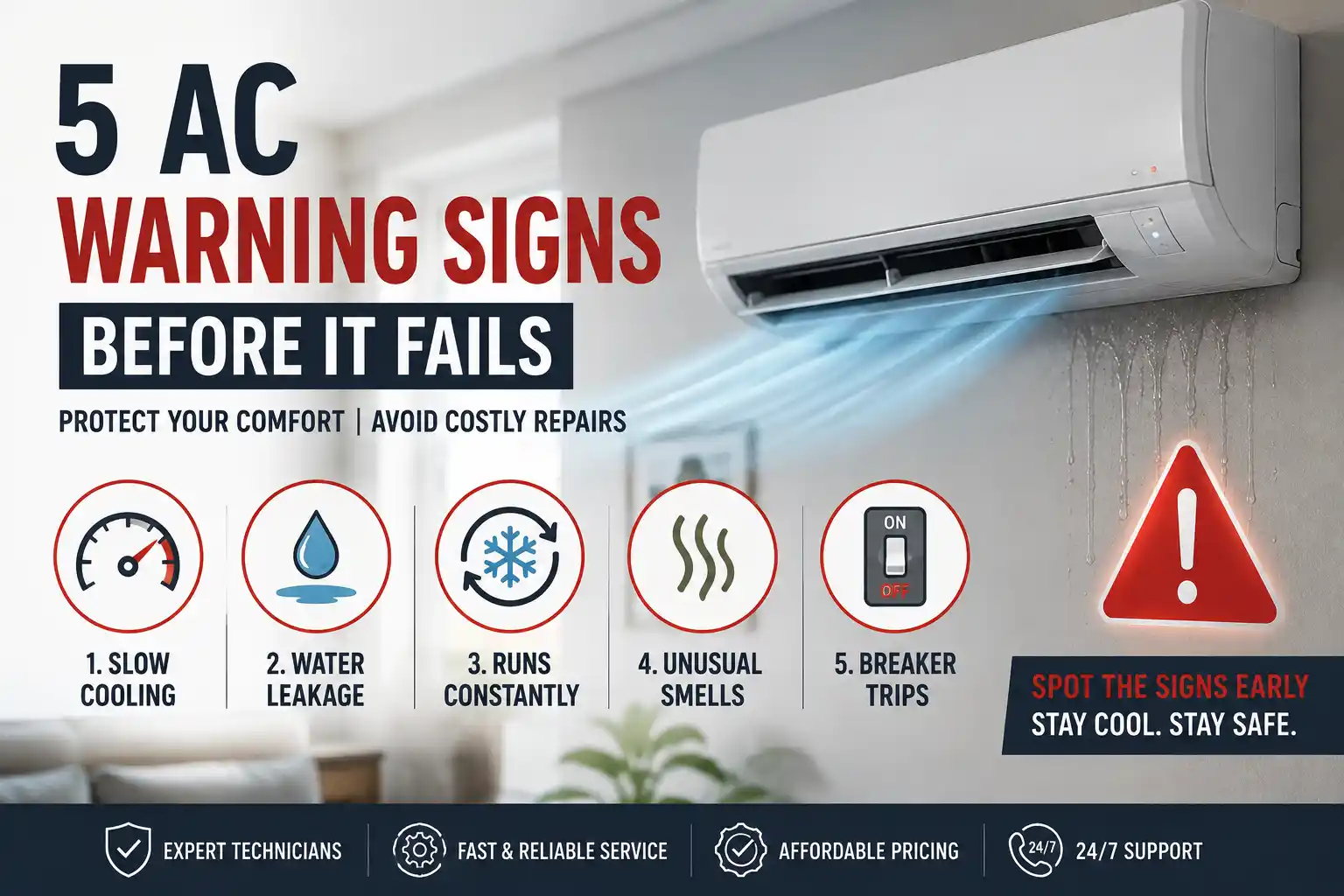 AC Warning Signs Before It Fails